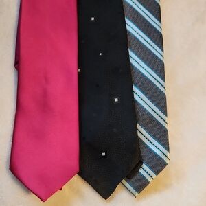 Men's Prom/Formal Ties Set Of 3